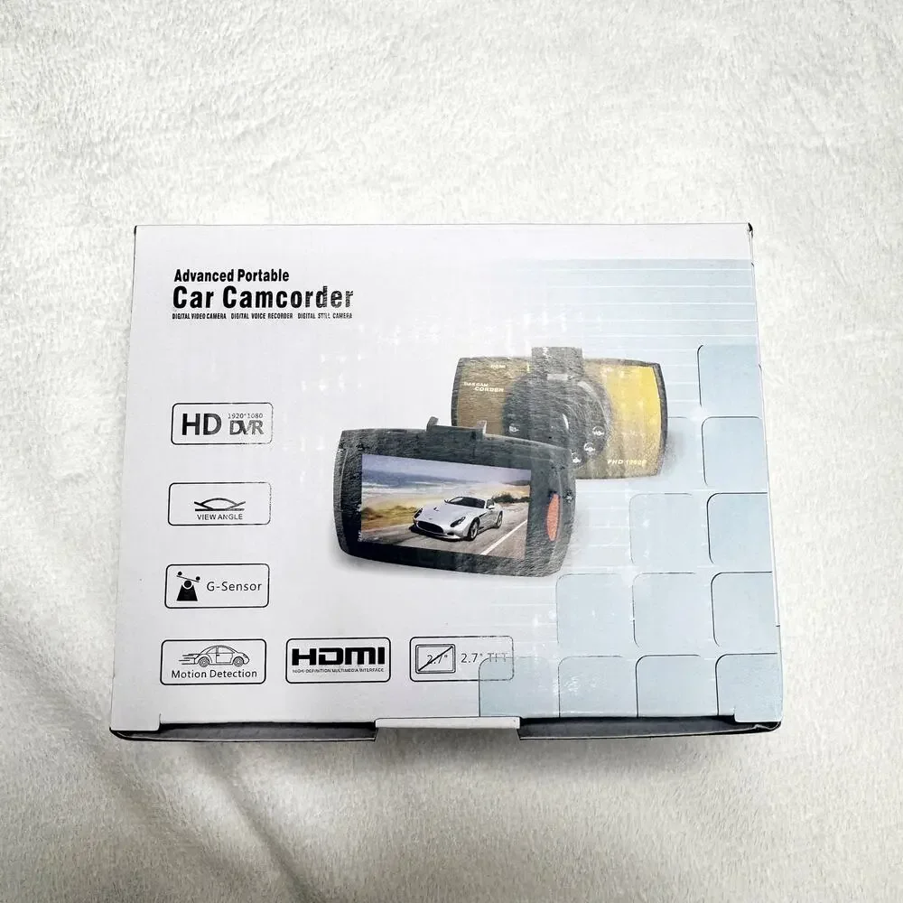 NEW HD 1080P Advanced Portable Dash Cam 2.7" LCD & Night Vision Camera + Mount - Picture 2 of 8